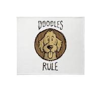 CafePress Doodles Rule Throw Blanket Super Soft Fleece Plush Throw Blanket, 60"x50"