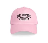 CafePress East New York Brooklyn Cap Unique Adjustable Baseball Hat Pink