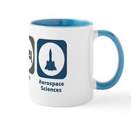 CafePress Eat Sleep Aerospace Sciences Mug 11 oz (325 ml) Ceramic Coffee Mug