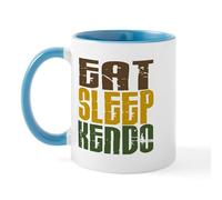 CafePress Eat Sleep Kendo Mug 11 oz (325 ml) Ceramic Coffee Mug