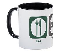 CafePress Eat Sleep Religion and Theology Mug 11 oz (325 ml) Ceramic Coffee Mug