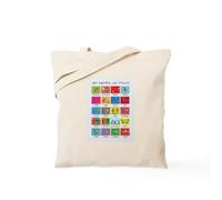 CafePress En Español Por Favor Poster Tote Bag Natural Canvas Tote Bag, Reusable Shopping Bag