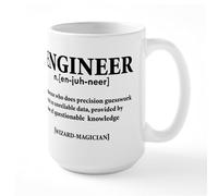 CafePress Engineer Noun Mugs 15 oz (444 ml) Ceramic Coffee Mug