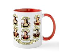 CafePress Fates of Henry VIII Wives Mug 11 oz (325 ml) Ceramic Coffee Mug