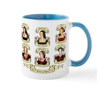 CafePress Fates of Henry VIII Wives Mug 11 oz (325 ml) Ceramic Coffee Mug