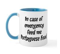 CafePress Feed Me Portuguese Food Mug 11 oz (325 ml) Ceramic Coffee Mug
