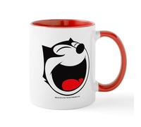CafePress Felix Laughing Mug 11 oz (325 ml) Ceramic Coffee Mug