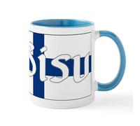 CafePress Finnish Sisu (Finnish Flag) Mug 11 oz (325 ml) Ceramic Coffee Mug