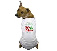 CafePress First Christmas As Mr. &Amp; Mrs. Newl Dog T Shirt Dog T-Shirt, Pet Clothing, Funny Dog Costume
