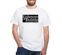 CafePress Fishmore &Amp; Dolittle T Shirt Men's Traditional Fit White Casual Tshirt