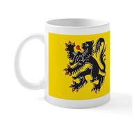 CafePress Flanders Flag Mug 11 oz (325 ml) Ceramic Coffee Mug