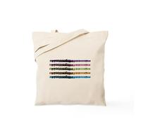 CafePress Flute Time Tote Bag Natural Canvas Tote Bag, Reusable Shopping Bag