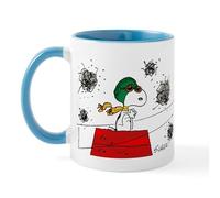 CafePress Flying Ace Dodging Bullets Mug 11 oz (325 ml) Ceramic Coffee Mug