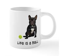 CafePress French Bulldog Life 20 oz Ceramic Mega Mug