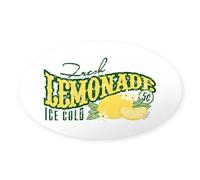 CafePress Fresh Lemonade Oval Sticker Oval Bumper Sticker, Euro Oval Car Decal