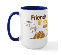CafePress Friends Til The End 15 oz (444 ml) Ceramic Coffee Mug