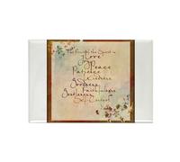 CafePress Fruit of The Spirit Magnets Rectangle Magnet, 2"x3" Refrigerator Magnet