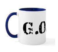 CafePress G.O.A.T Greatest of All Tim Mug 11 oz (325 ml) Ceramic Coffee Mug