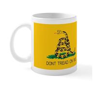 CafePress Gadsden Flag Don't Tread On Mug 11 oz (325 ml) Ceramic Coffee Mug