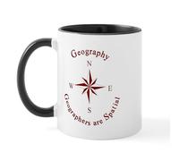 CafePress Geographers are Spatial Mug 11 oz (325 ml) Ceramic Coffee Mug