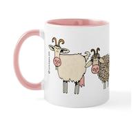 CafePress Goat Parade Mug 11 oz (325 ml) Ceramic Coffee Mug