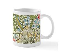 CafePress Golden Lily William Morris Mugs 11 oz (325 ml) Ceramic Coffee Mug