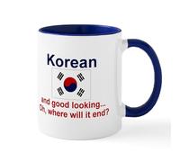 CafePress Good Looking Korean Mug 11 oz (325 ml) Ceramic Coffee Mug