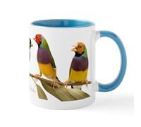 CafePress Gouldian Finch Mug 11 oz (325 ml) Ceramic Coffee Mug