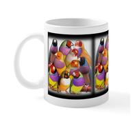 CafePress Gouldian Finch Mug 11 oz (325 ml) Ceramic Coffee Mug