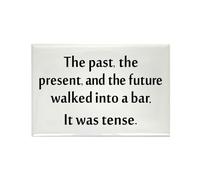 CafePress Grammar Joke Rectangle Magnet, 2"x3" Refrigerator Magnet