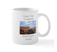 CafePress Grand Canyon Skywalk Survivor Mug 11 oz (325 ml) Ceramic Coffee Mug