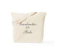 CafePress Grandmother Of The Bride Tote Bag Natural Canvas Tote Bag, Reusable Shopping Bag