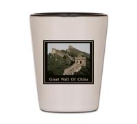 CafePress Great Wall of China Unique and Funny Shot Glass