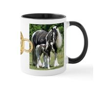 CafePress Gypsy Mare and Colt Mug 11 oz (325 ml) Ceramic Coffee Mug