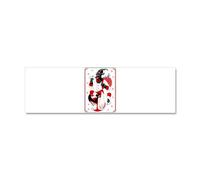 CafePress Happy Christmas Krampus Car Magnet 10 X 3 10" x 3" Bumper Maganet