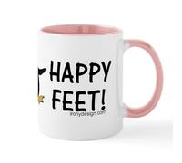 CafePress Happy Feet Penguin Mug 11 oz (325 ml) Ceramic Coffee Mug