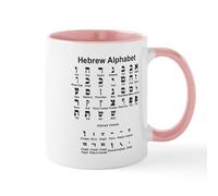 CafePress Hebrew Alphabet Mug 11 oz (325 ml) Ceramic Coffee Mug
