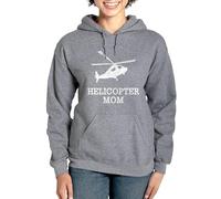 CafePress Helicopter Mom Sweatshirt Women's Dark Pullover Hoodie Sweatshirt