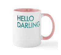 CafePress Hello Darling Mug 11 oz (325 ml) Ceramic Coffee Mug