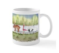 CafePress Hippo Birdie 2 Ewe Mug 11 oz (325 ml) Ceramic Coffee Mug