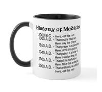 CafePress History of Medicine Mug 11 oz (325 ml) Ceramic Coffee Mug