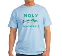 CafePress Holy Mackerel! Light T Shirt Men's Traditional Fit Light Casual Tshirt