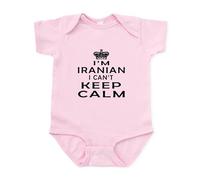 CafePress - I Am Iranian I Can Not Keep Calm Infant Bodysuit - Cute Infant Bodysuit Baby Romper Petal Pink