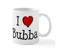 CafePress I Love Bubba Mug 11 oz (325 ml) Ceramic Coffee Mug