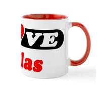 CafePress I Love Dallas Mug 11 oz (325 ml) Ceramic Coffee Mug