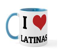 CafePress I Love Latinas Mug 11 oz (325 ml) Ceramic Coffee Mug