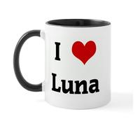 CafePress I Love Luna Mug 11 oz (325 ml) Ceramic Coffee Mug