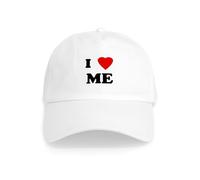 CafePress I Love ME Cap Unique Adjustable Baseball Hat White