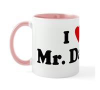 CafePress I Love Mr. Darcy Mug 11 oz (325 ml) Ceramic Coffee Mug