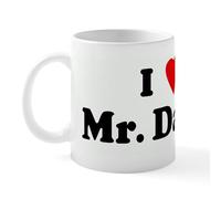 CafePress I Love Mr. Darcy Mug 11 oz (325 ml) Ceramic Coffee Mug